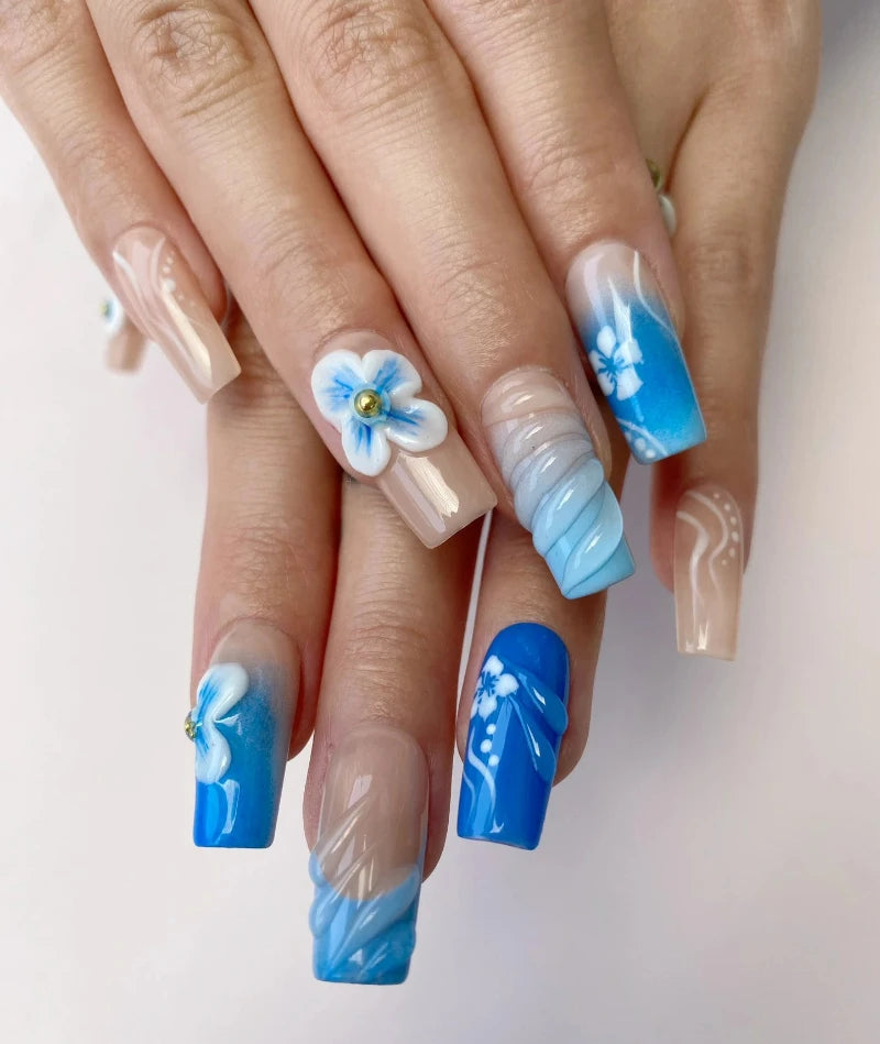 fingertip flower